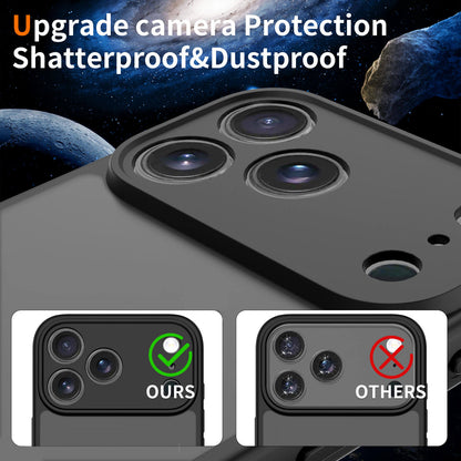 Black Overpowered Minimalist | Military Grade iPhone Case